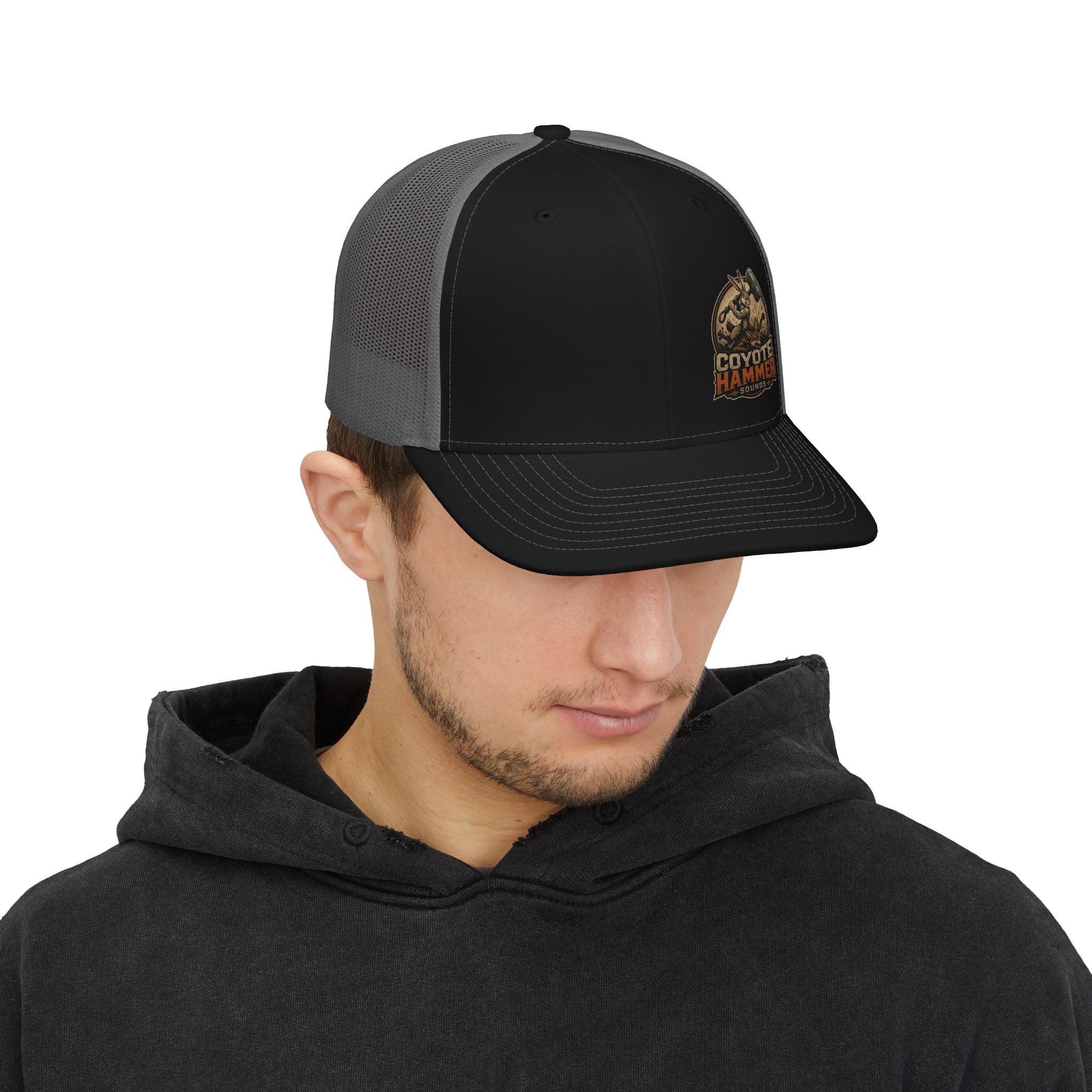 Coyote Hammer Snapback Trucker Cap