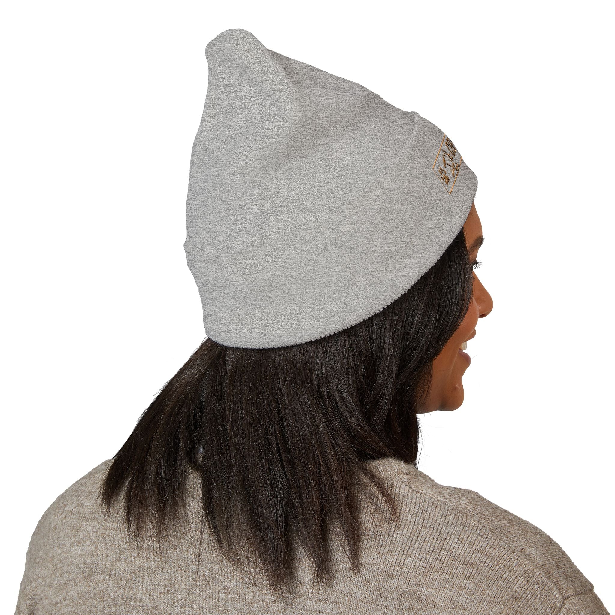 Beanie — Coyote Hunter Embroidered Cuffed Beanie (Olive)