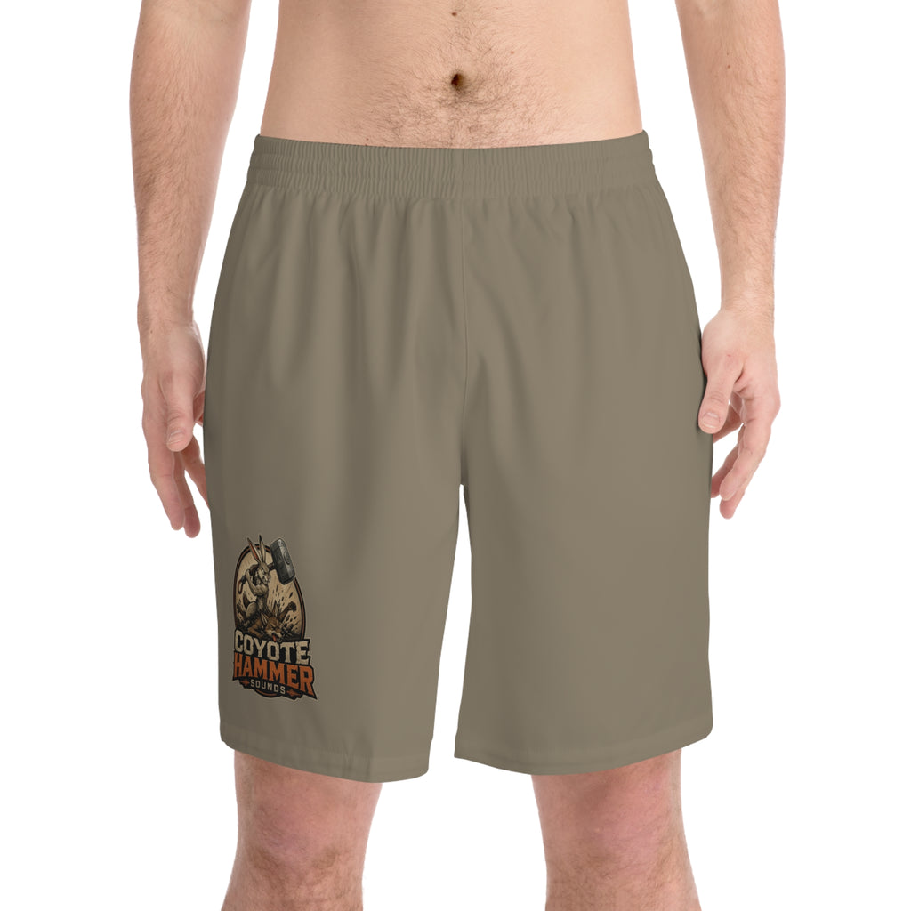 Men's Elastic Beach Shorts (AOP)