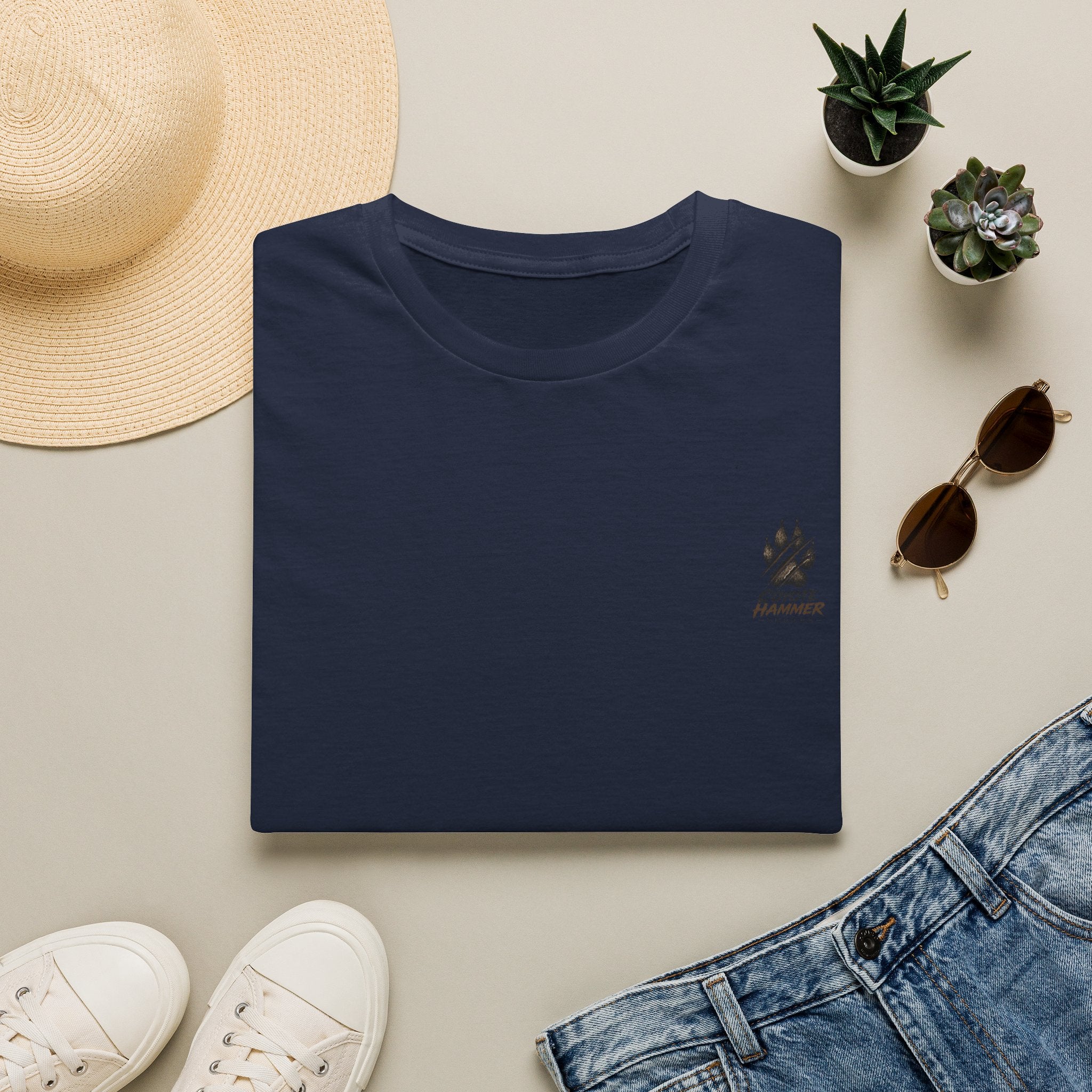Pawprint Logo T-Shirt — Minimal Pet Lover Tee