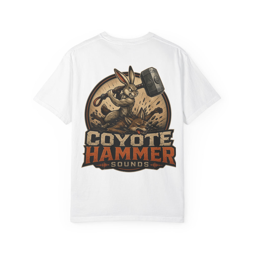 OG-Coyote Hammer Sounds Graphic T-Shirt — Retro Band Logo Tee