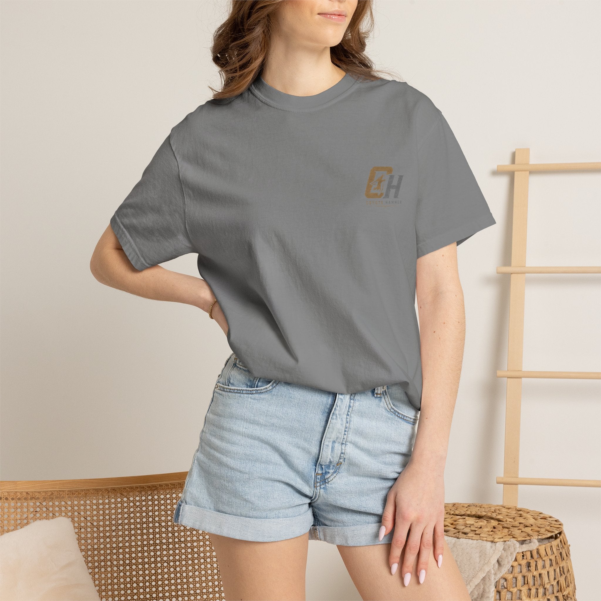 OG-Coyote Hammer Sounds Graphic T-Shirt — Retro Band Logo Tee