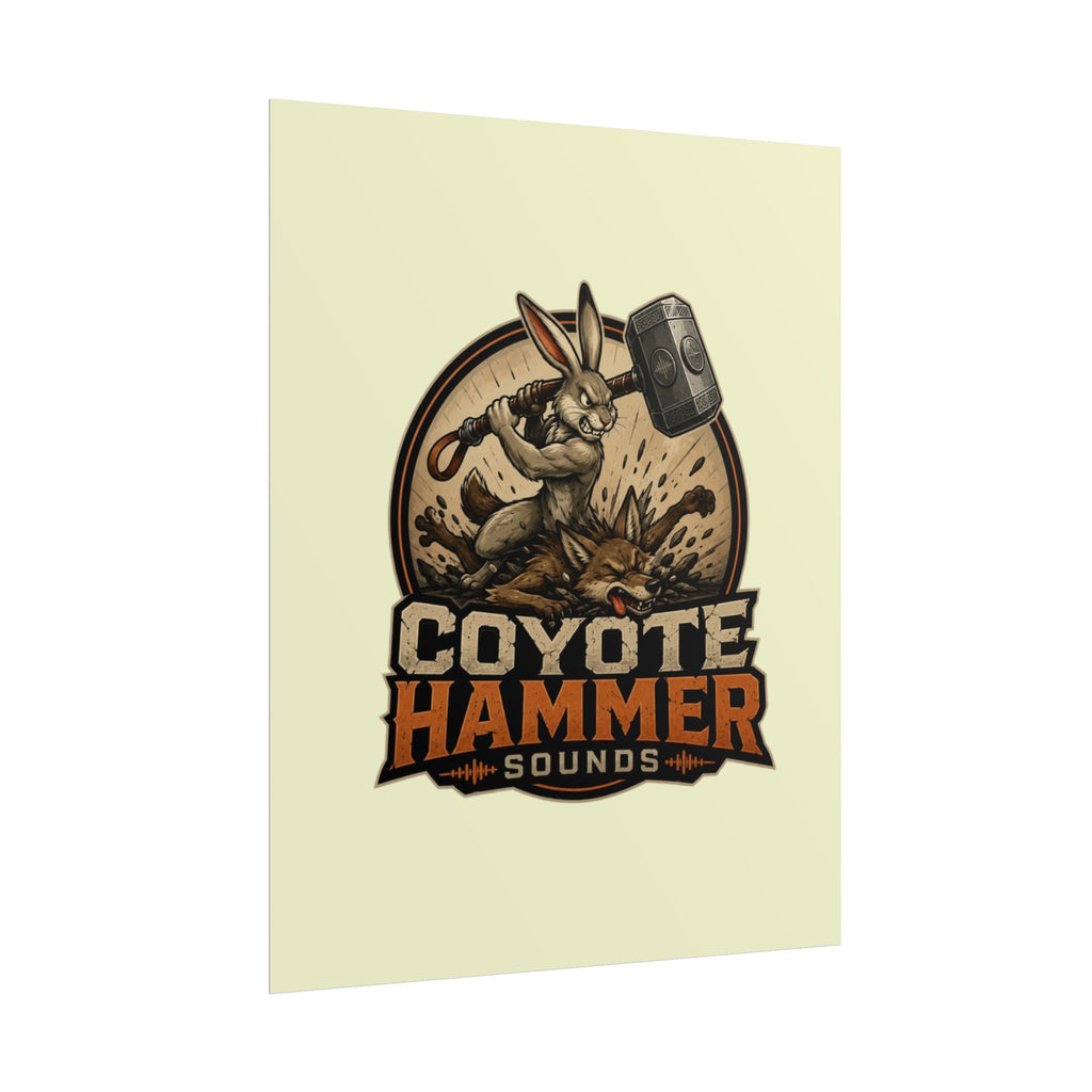 Coyote Hammer Sounds Poster