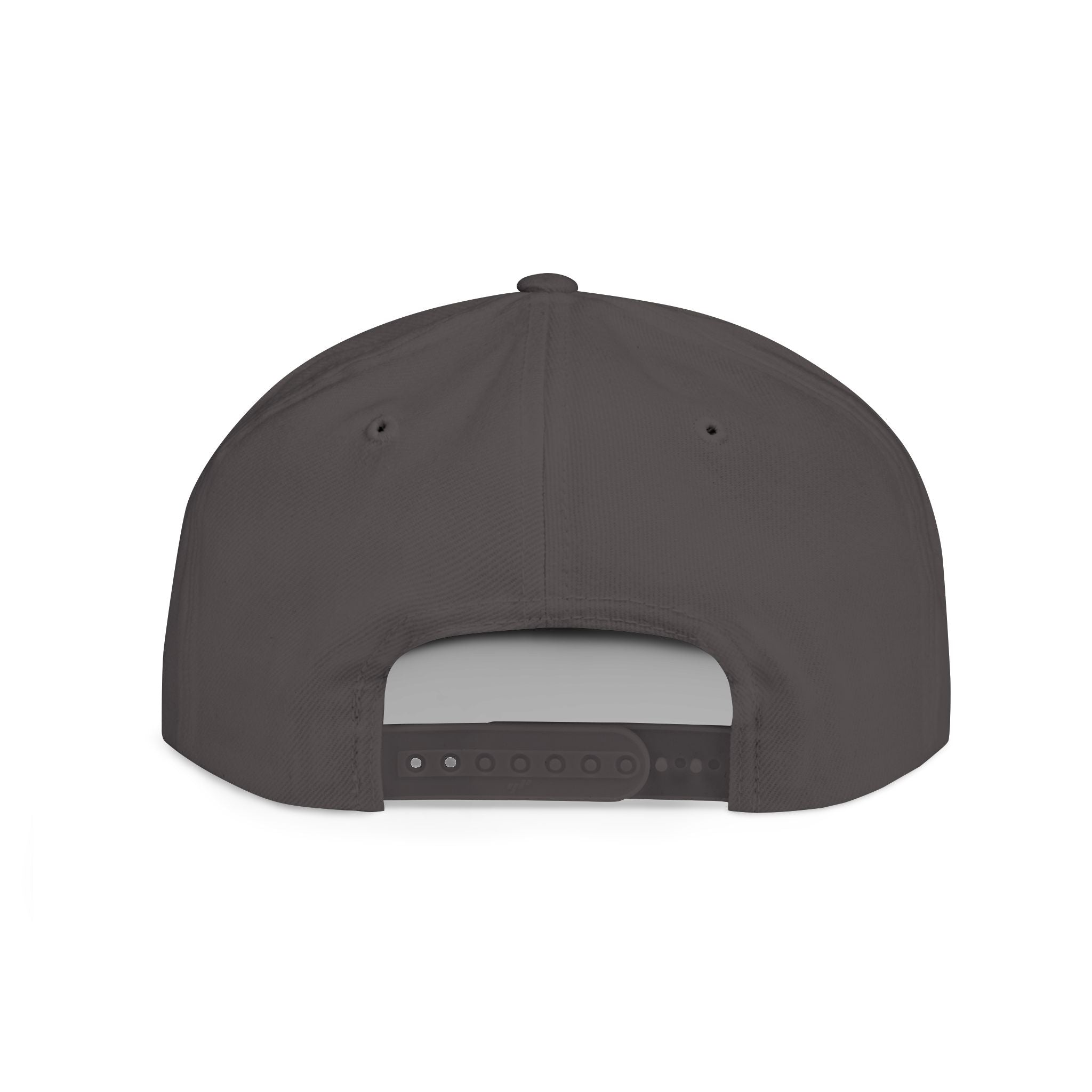 Coyote Hammer Flat Bill Snapback Hat — Distressed Paw Logo Cap