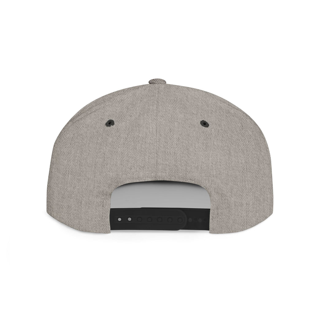 Coyote Hammer Flat Bill Snapback Hat — Distressed Paw Logo Cap