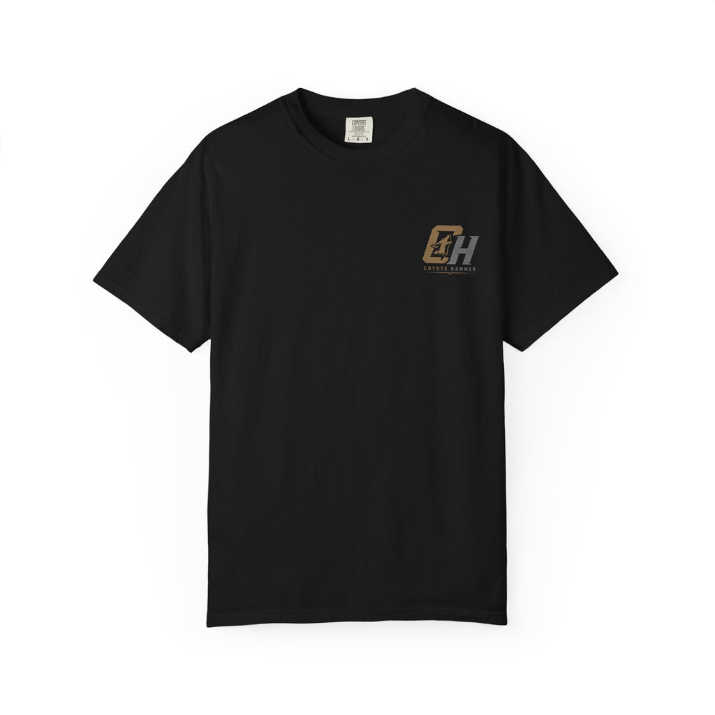 OG-Coyote Hammer Sounds Graphic T-Shirt — Retro Band Logo Tee