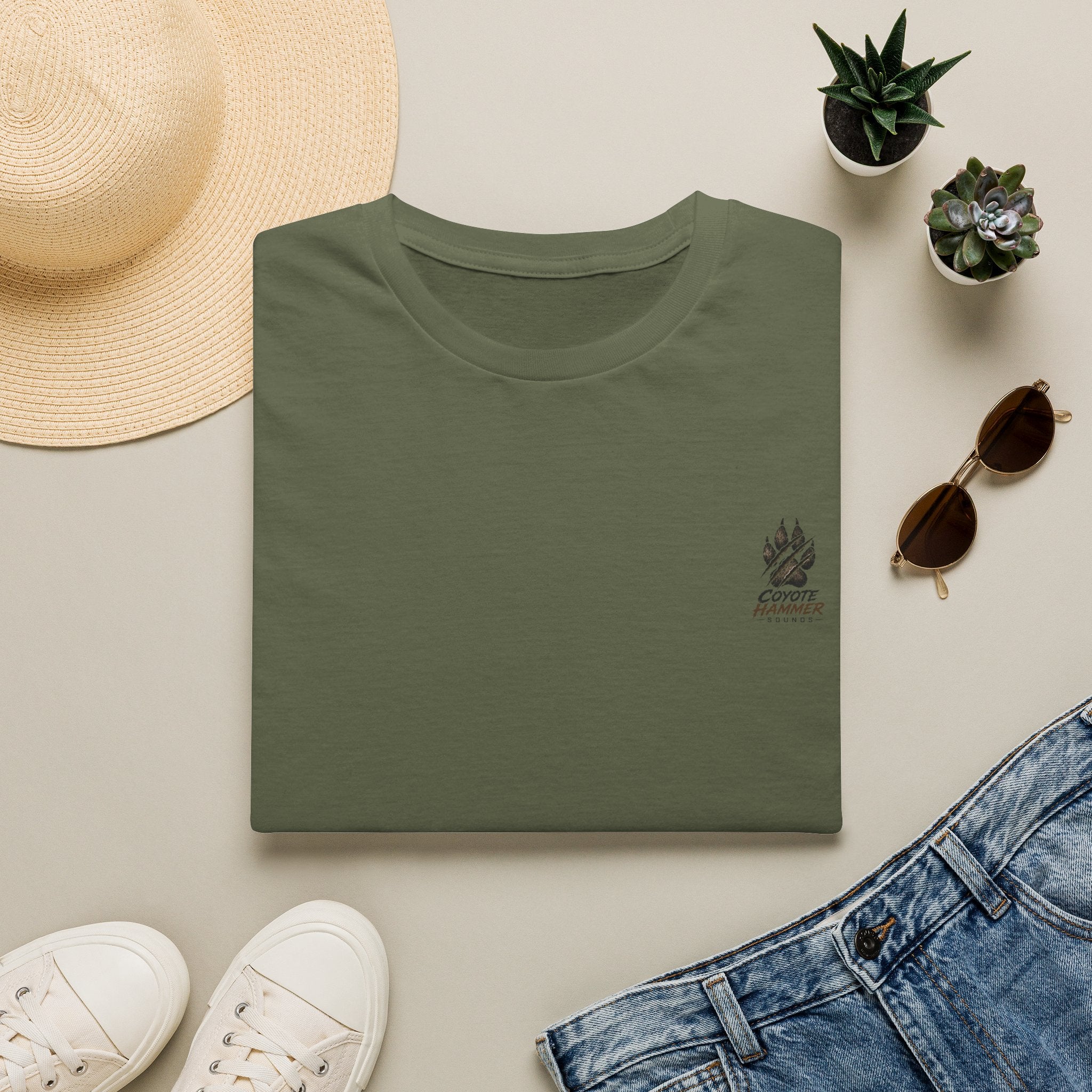 Pawprint Logo T-Shirt — Minimal Pet Lover Tee