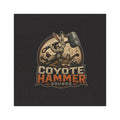 Car Magnet — “Coyote Hammer Sounds” Retro Mascot Logo