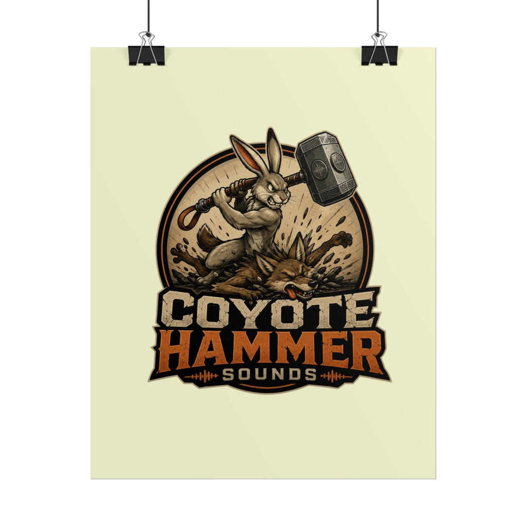 Coyote Hammer Sounds Poster