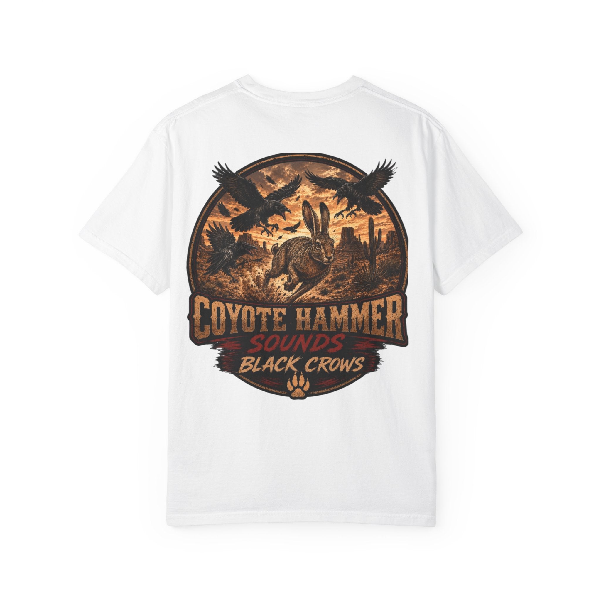 'Black Crows' Graphic T-Shirt — Vintage Desert Band Tee