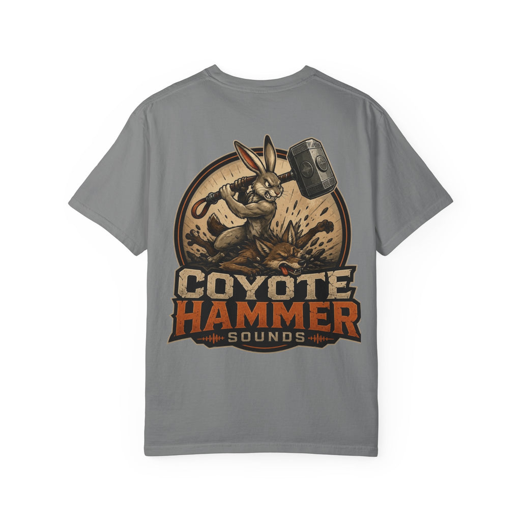 OG-Coyote Hammer Sounds Graphic T-Shirt — Retro Band Logo Tee