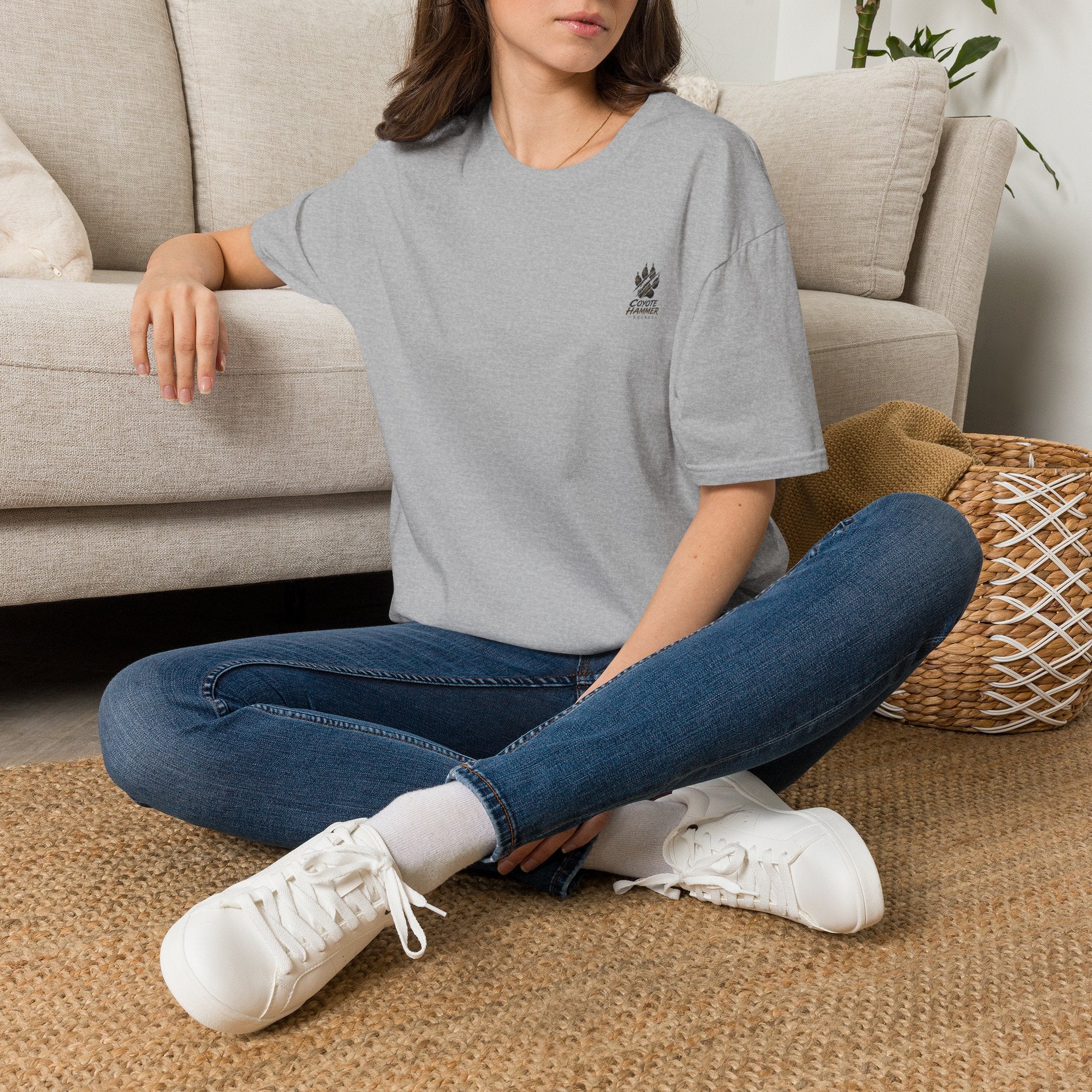 Pawprint Logo T-Shirt — Minimal Pet Lover Tee