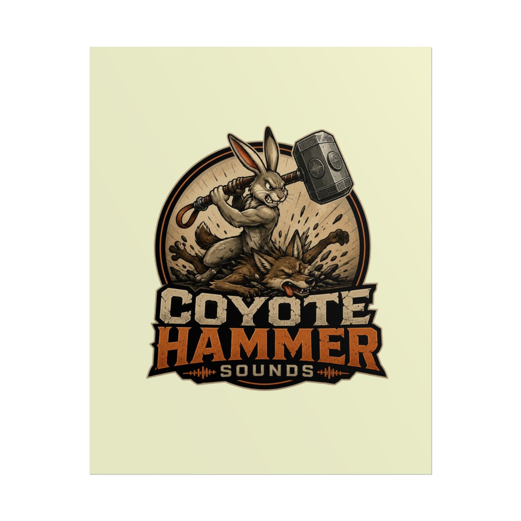 Coyote Hammer Sounds Poster