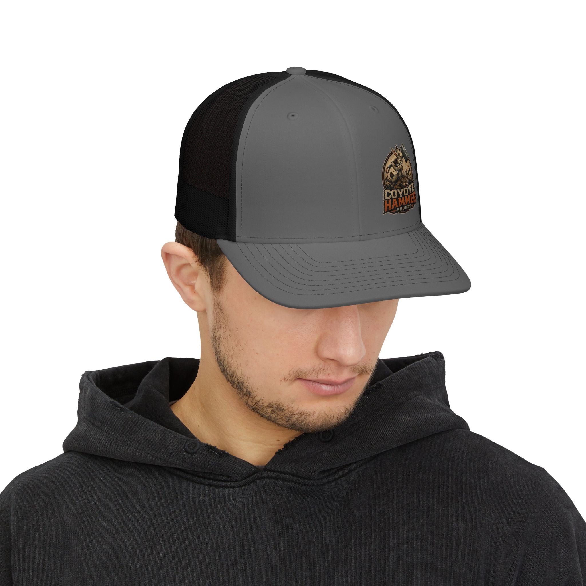 Coyote Hammer Snapback Trucker Cap