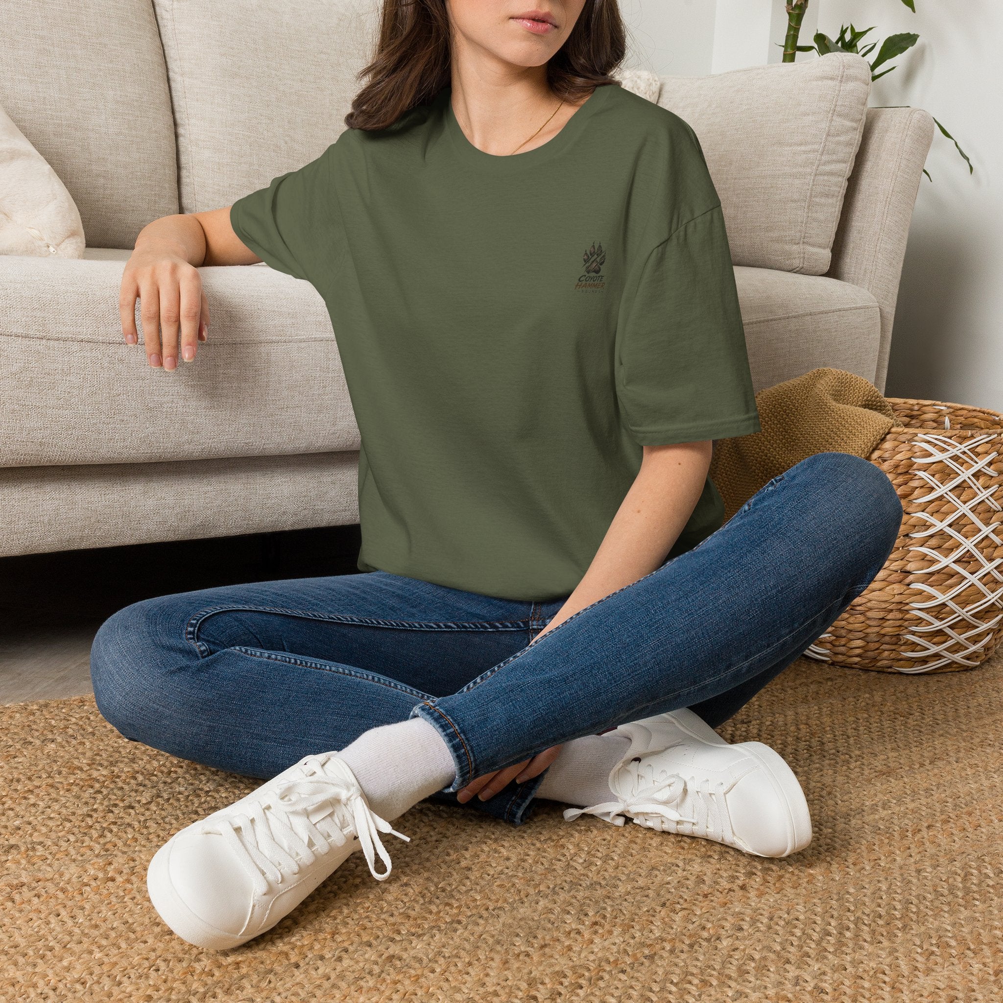 Pawprint Logo T-Shirt — Minimal Pet Lover Tee