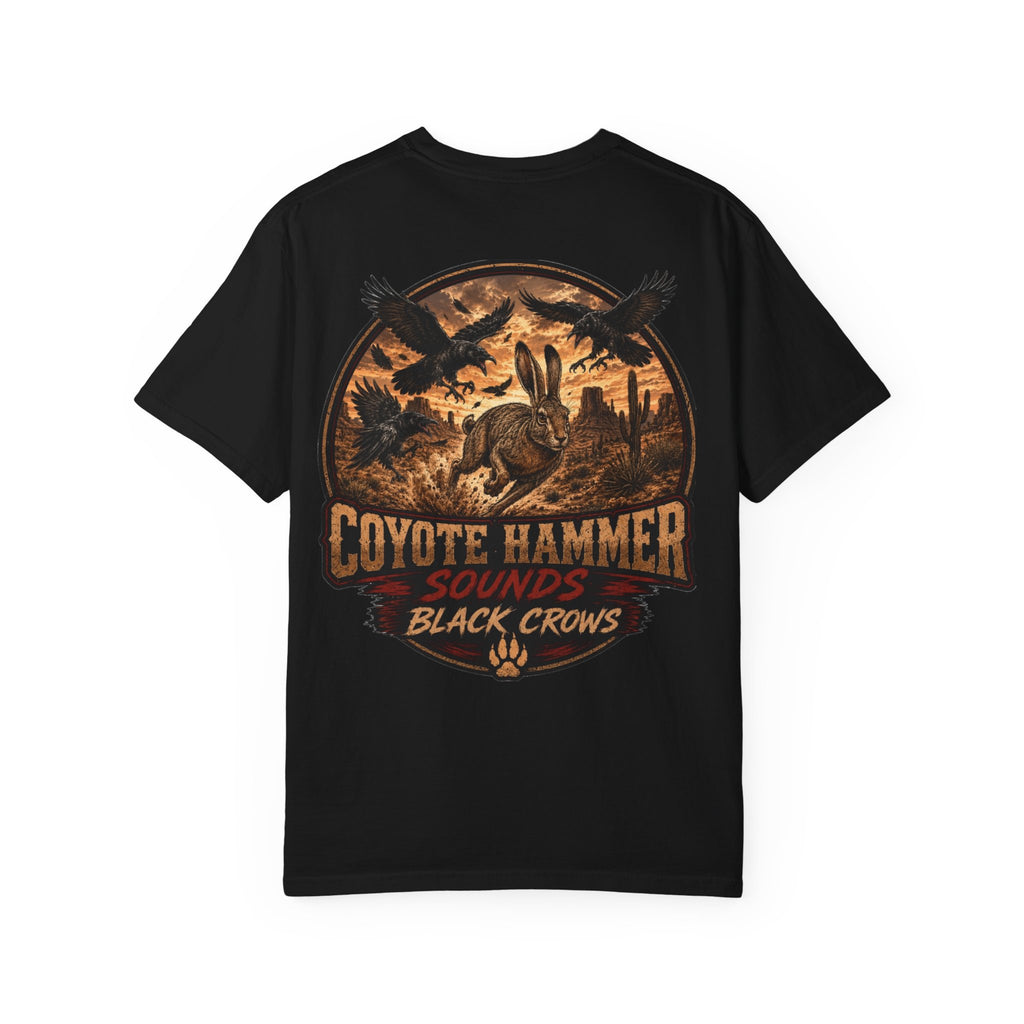 'Black Crows' Graphic T-Shirt — Vintage Desert Band Tee