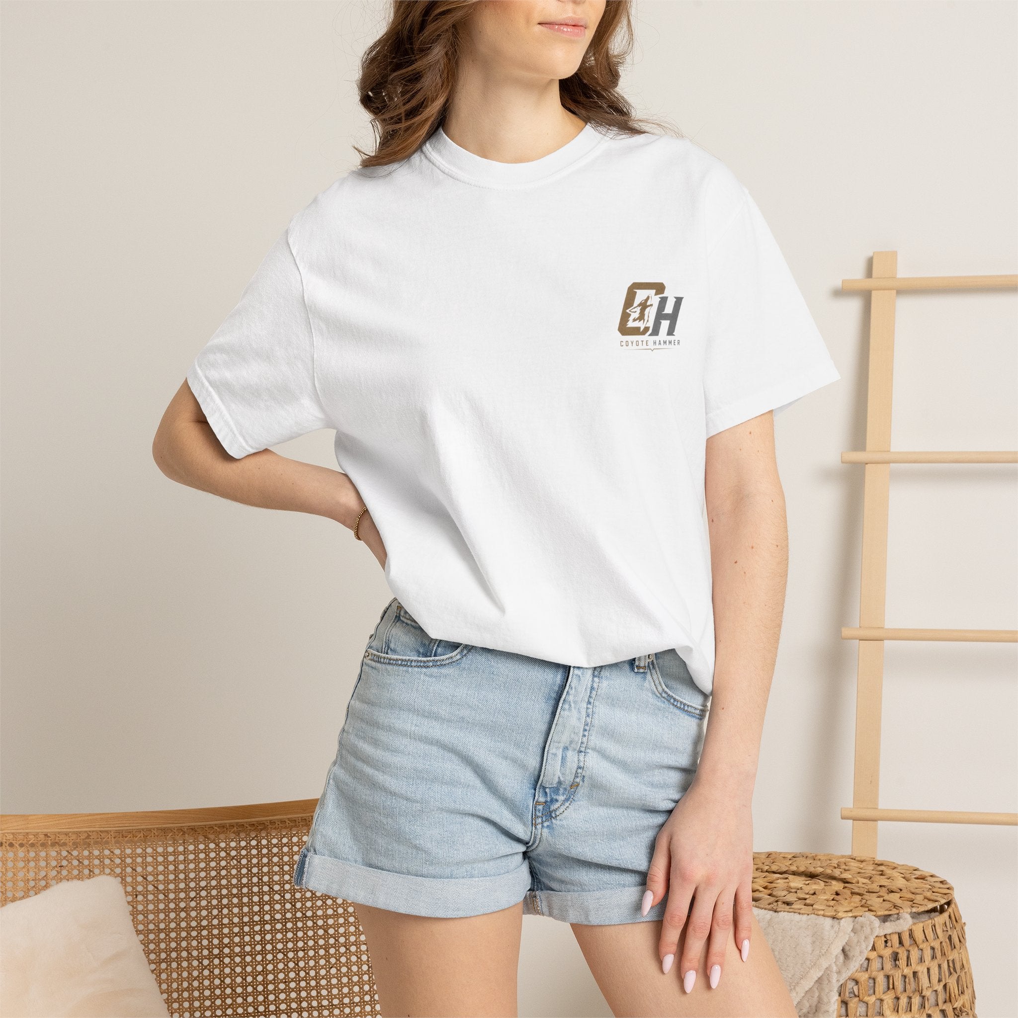 OG-Coyote Hammer Sounds Graphic T-Shirt — Retro Band Logo Tee