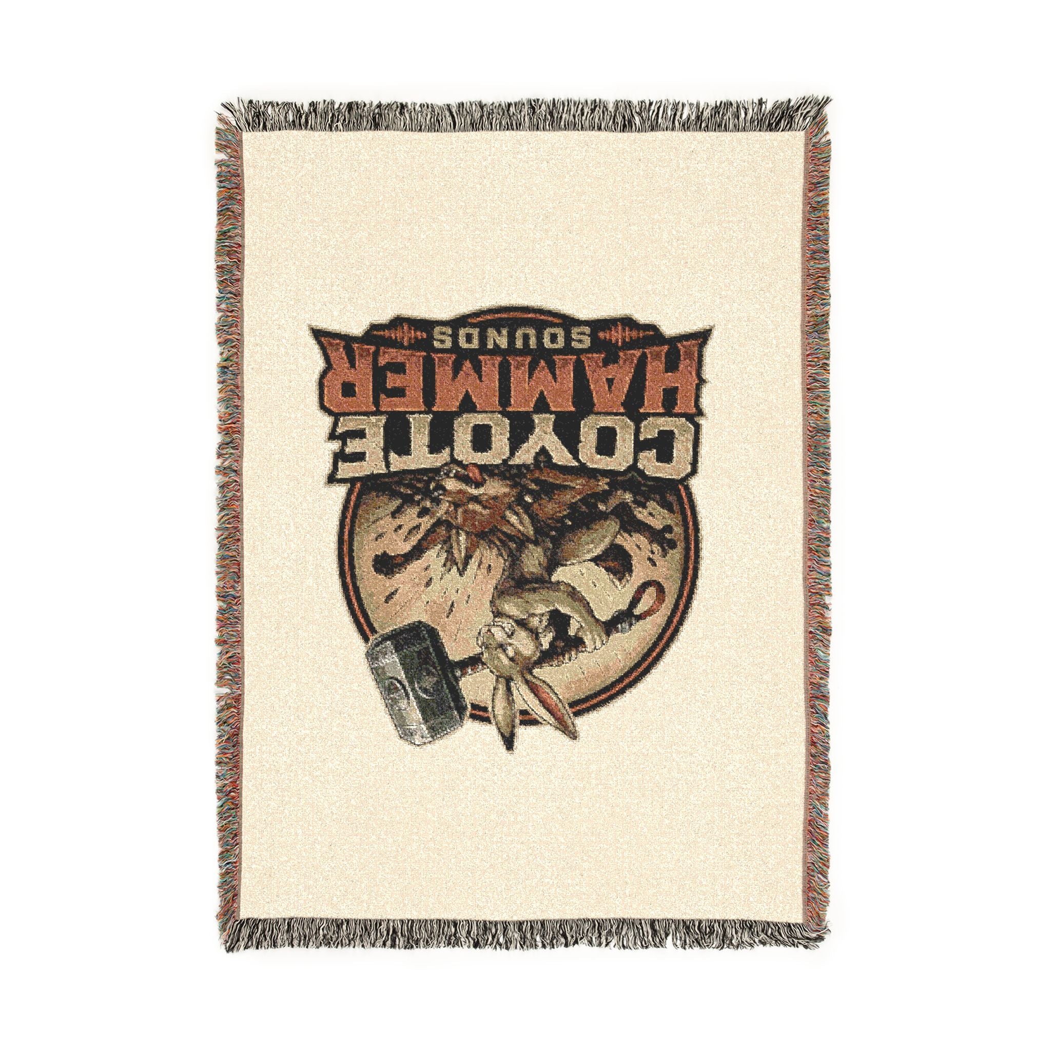 Coyote Hammer Woven Blanket