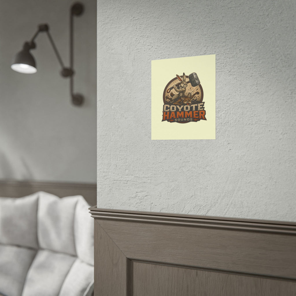 Coyote Hammer Sounds Poster