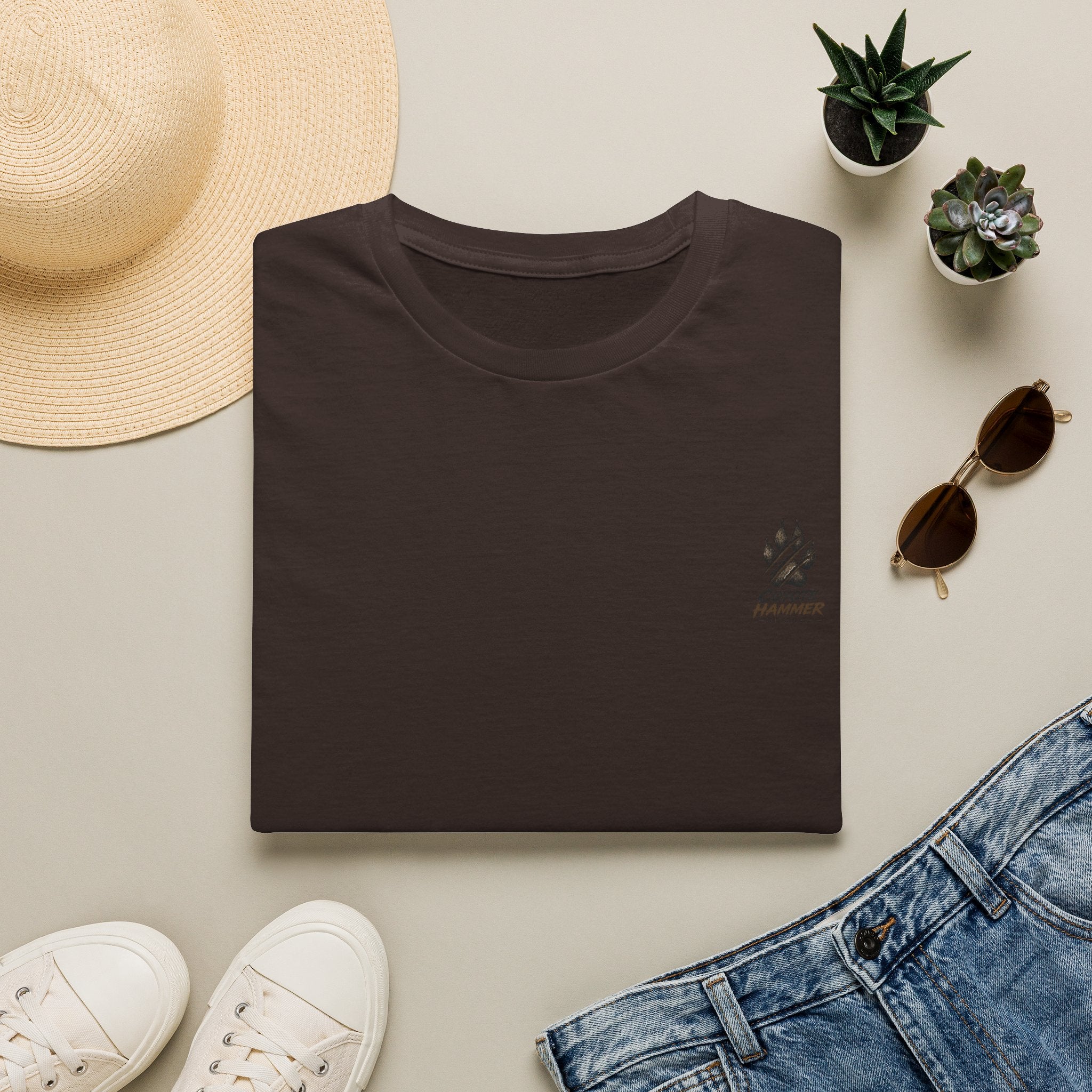 Pawprint Logo T-Shirt — Minimal Pet Lover Tee